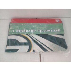 NFL Green Bay Packers Standard Pillowcase By SportZone 20x26 Inch 50/50 Cotton P